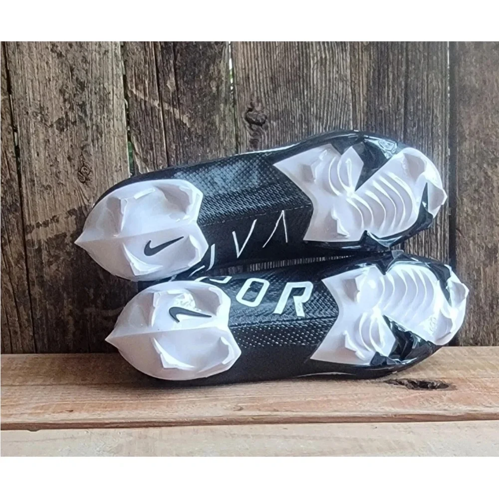NWT Nike Vapor Edge Pro 360 Black/White Football Cleats Sz 8.5 New No Box‎